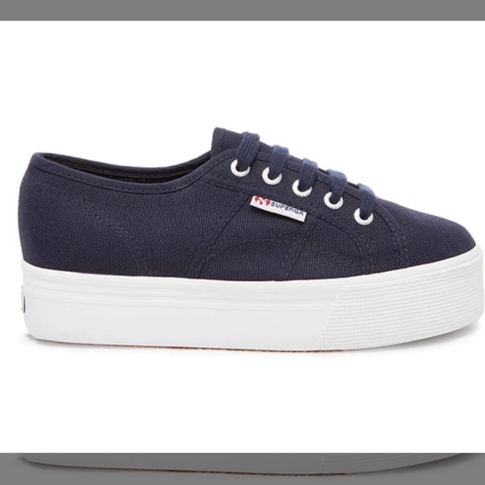 Platform Supergas in navy